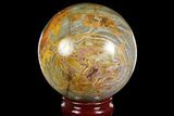 Polished Colorful Jasper Sphere - Madagascar #140968-1